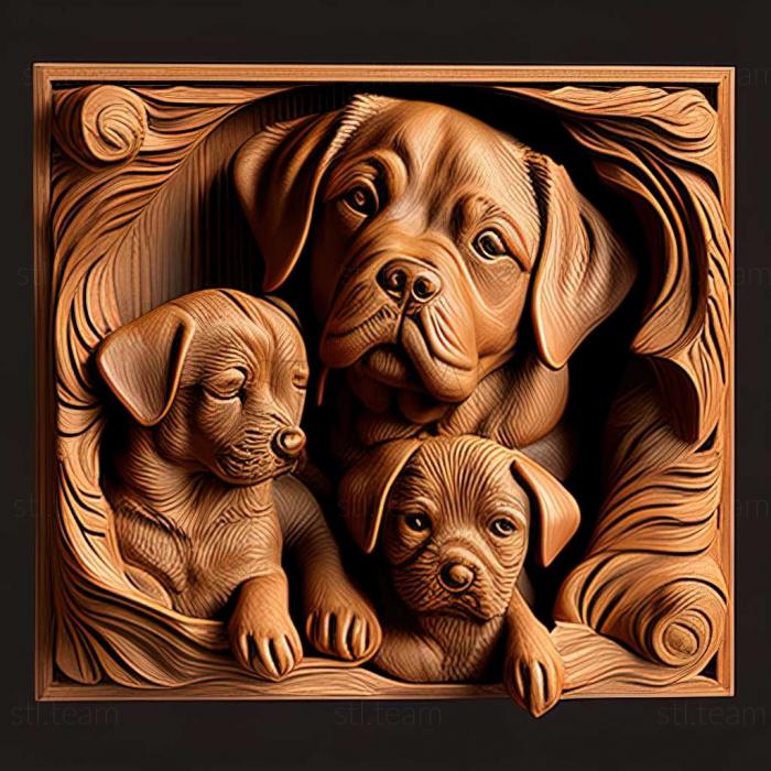 3D model dogs (STL)